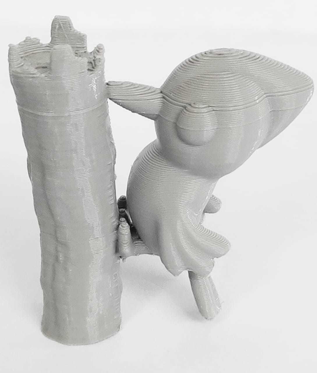 A cute Woodpecker to decorate and play 3D print model_3