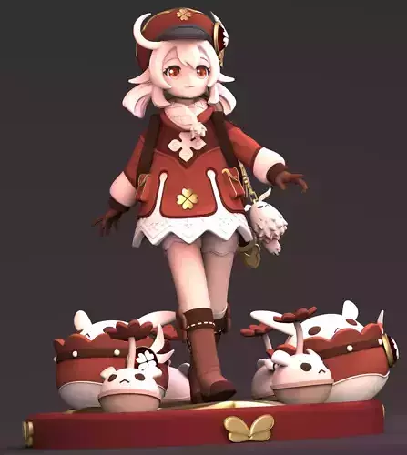 Klee - Genshin Impact 3D print model