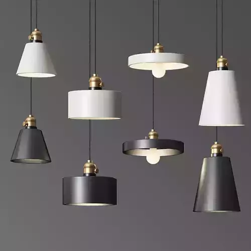 Pendant lamp shade silicone mold