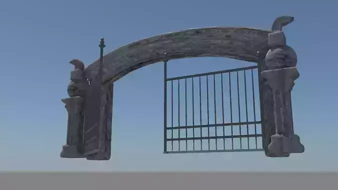 Big Gate 3D model