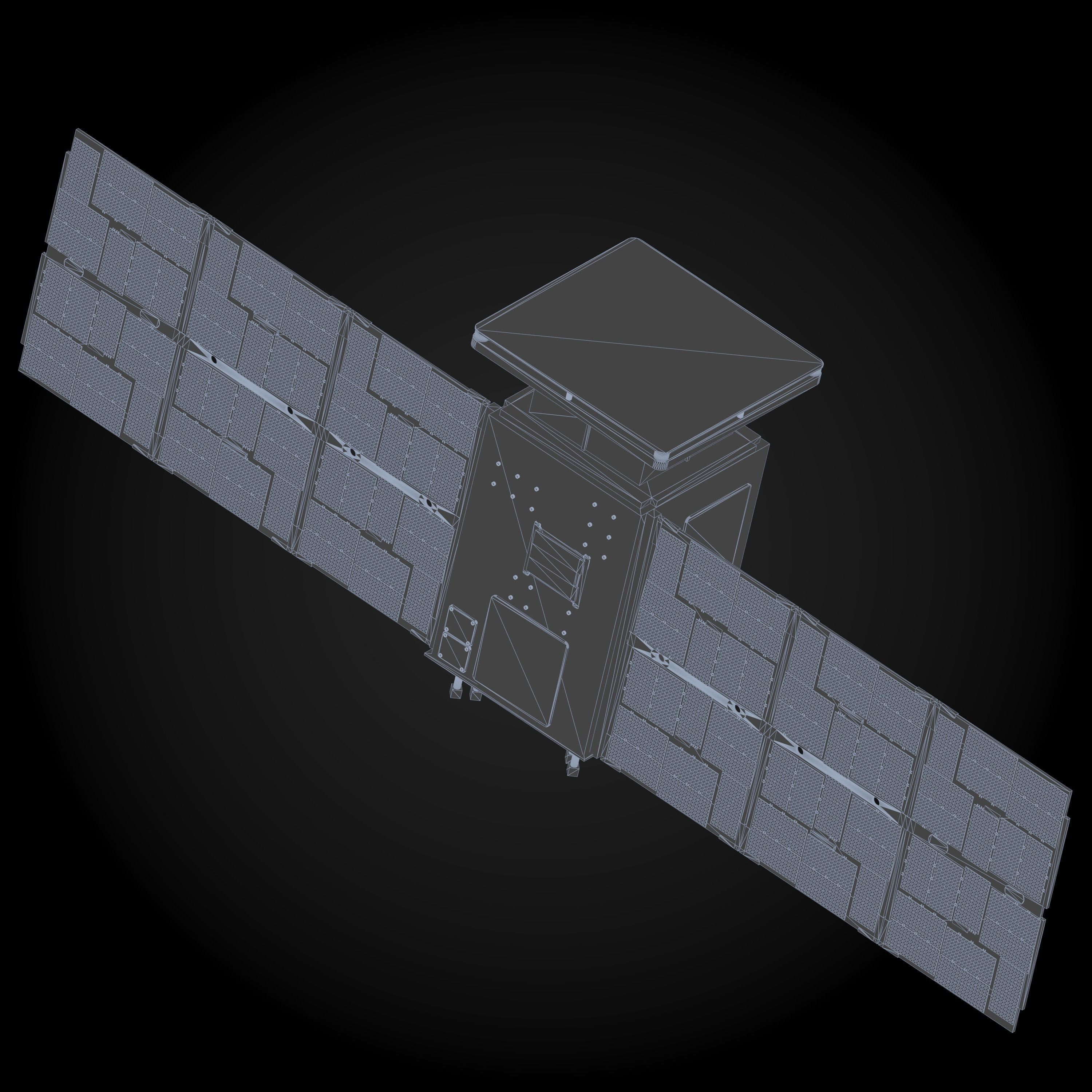 NASA CAPSTONE spacecraft 3D model_5