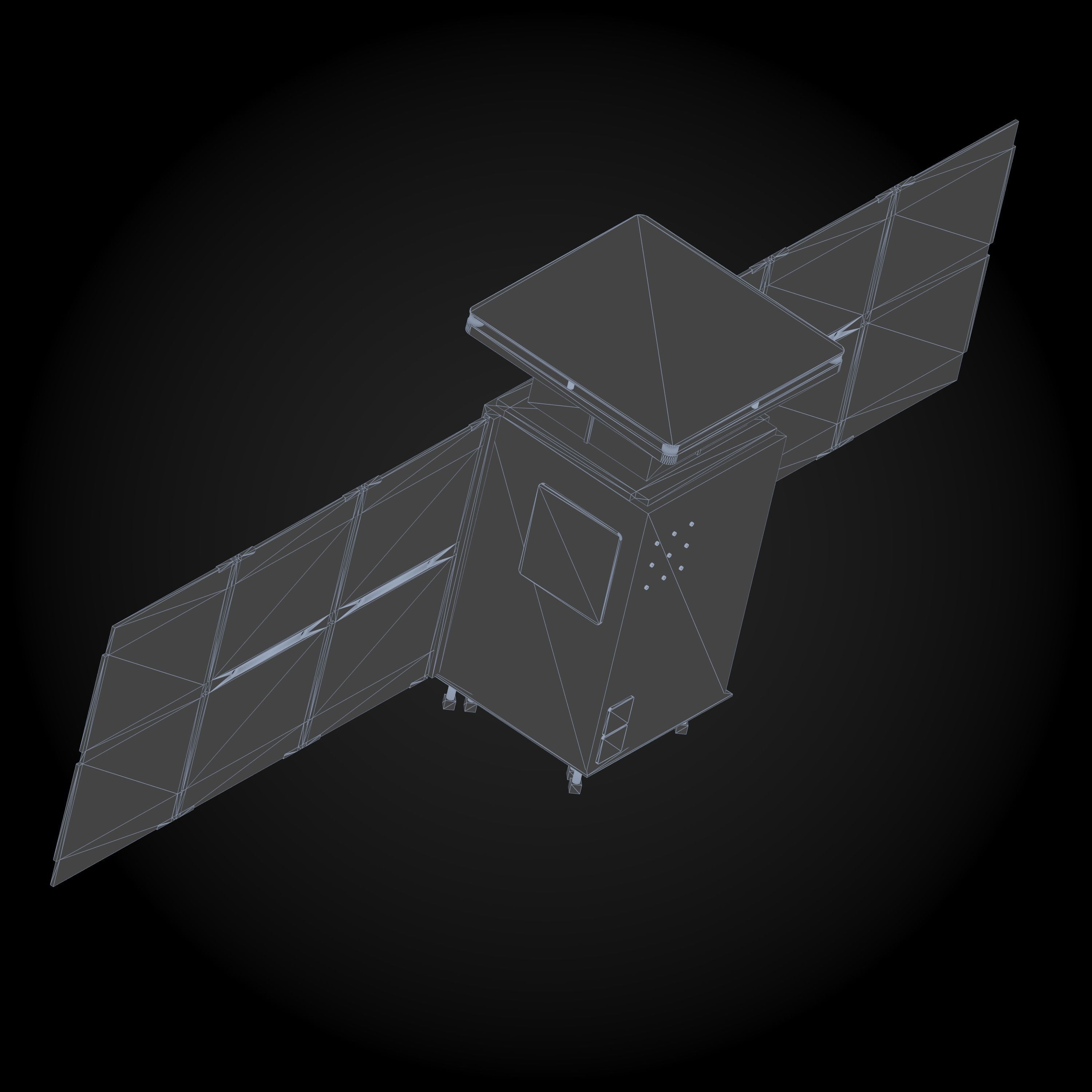 NASA CAPSTONE spacecraft 3D model_4