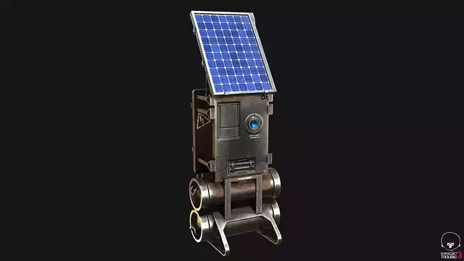 Sci-Fi Solar Panel PBR