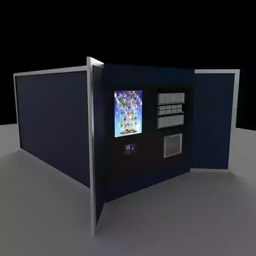 Vender Machine 3D model 3D model