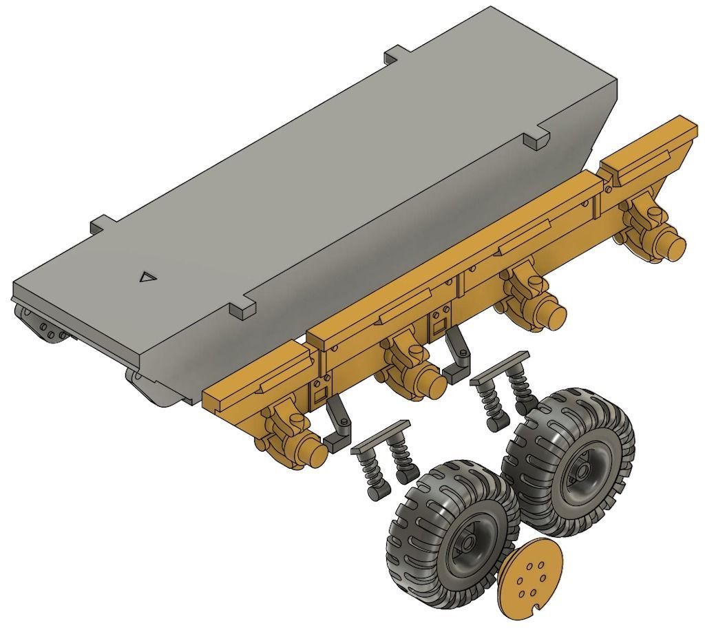 Light Armored Vehicle - 28mm Sci-Fi 3D print model_5