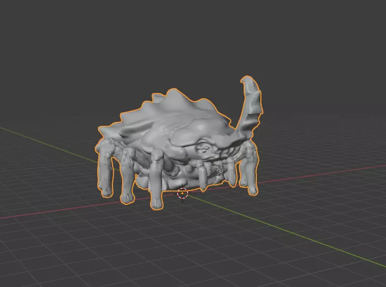 Scute Swarm leader bug Free 3D print model