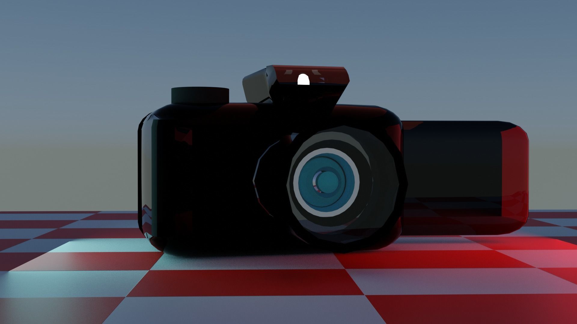 camera  dslr  Free 3D model_1