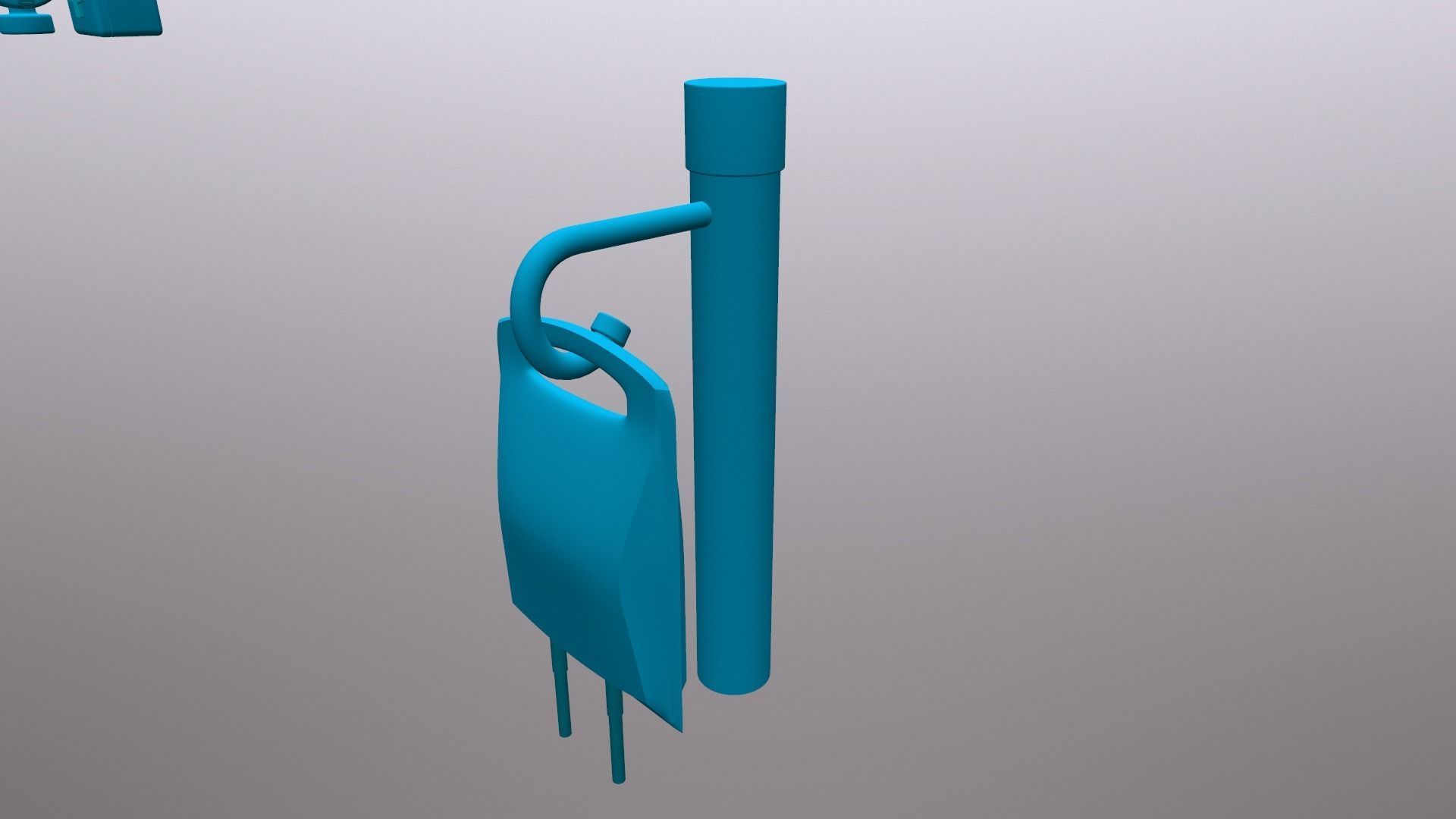 9 Hospital Icons 3D model_14