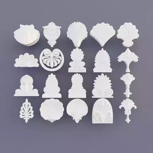 Ornament  Architectural Pack for interior and exterior