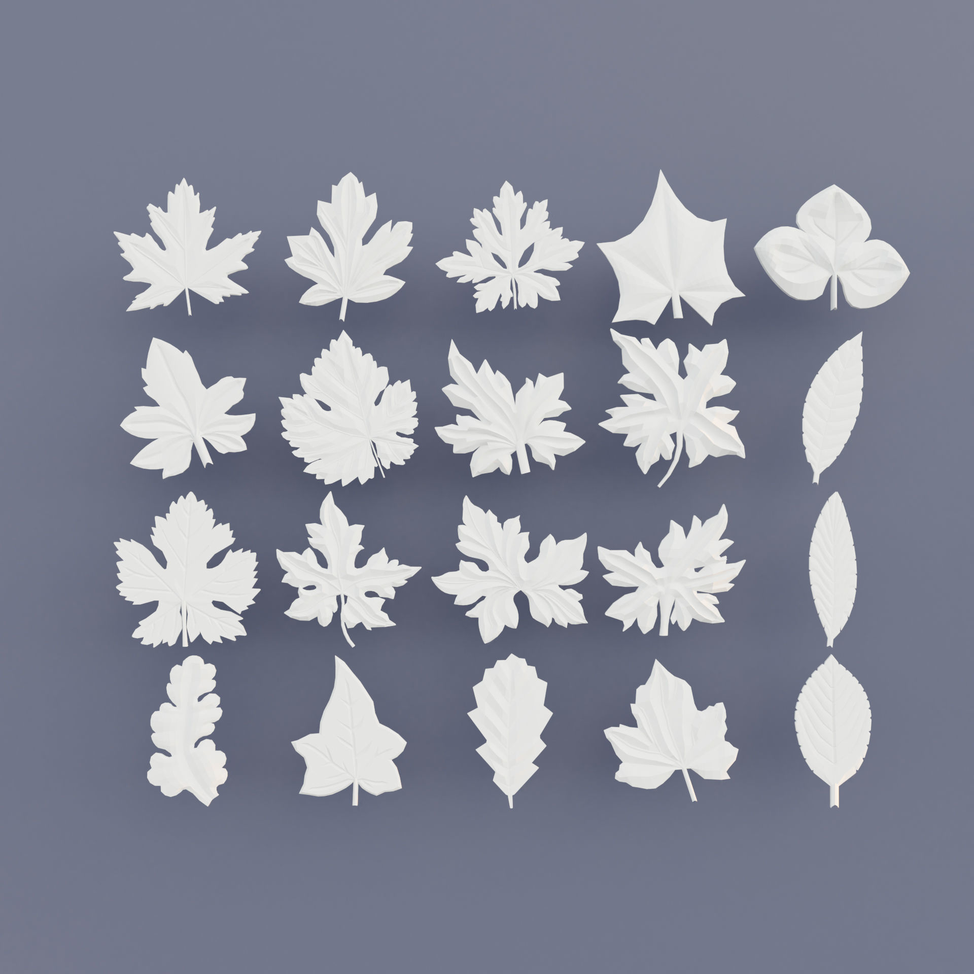 Ornament  Architectural Pack for interior and exterior Low-poly 3D model_1