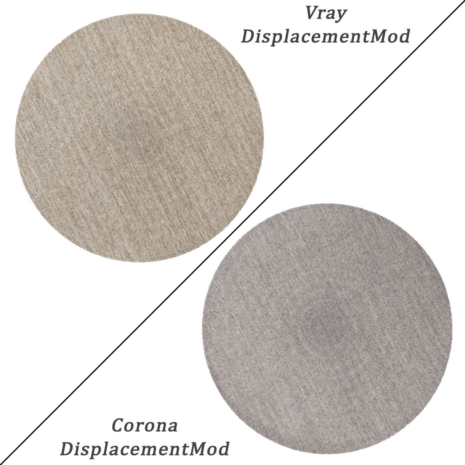 Round Rug Set 172 3D model_1