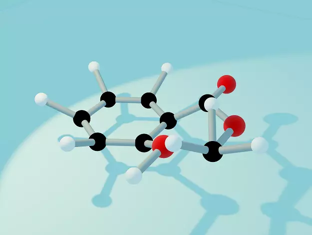 Organic Chemistry - Methyl Salicylate 3D print model_0