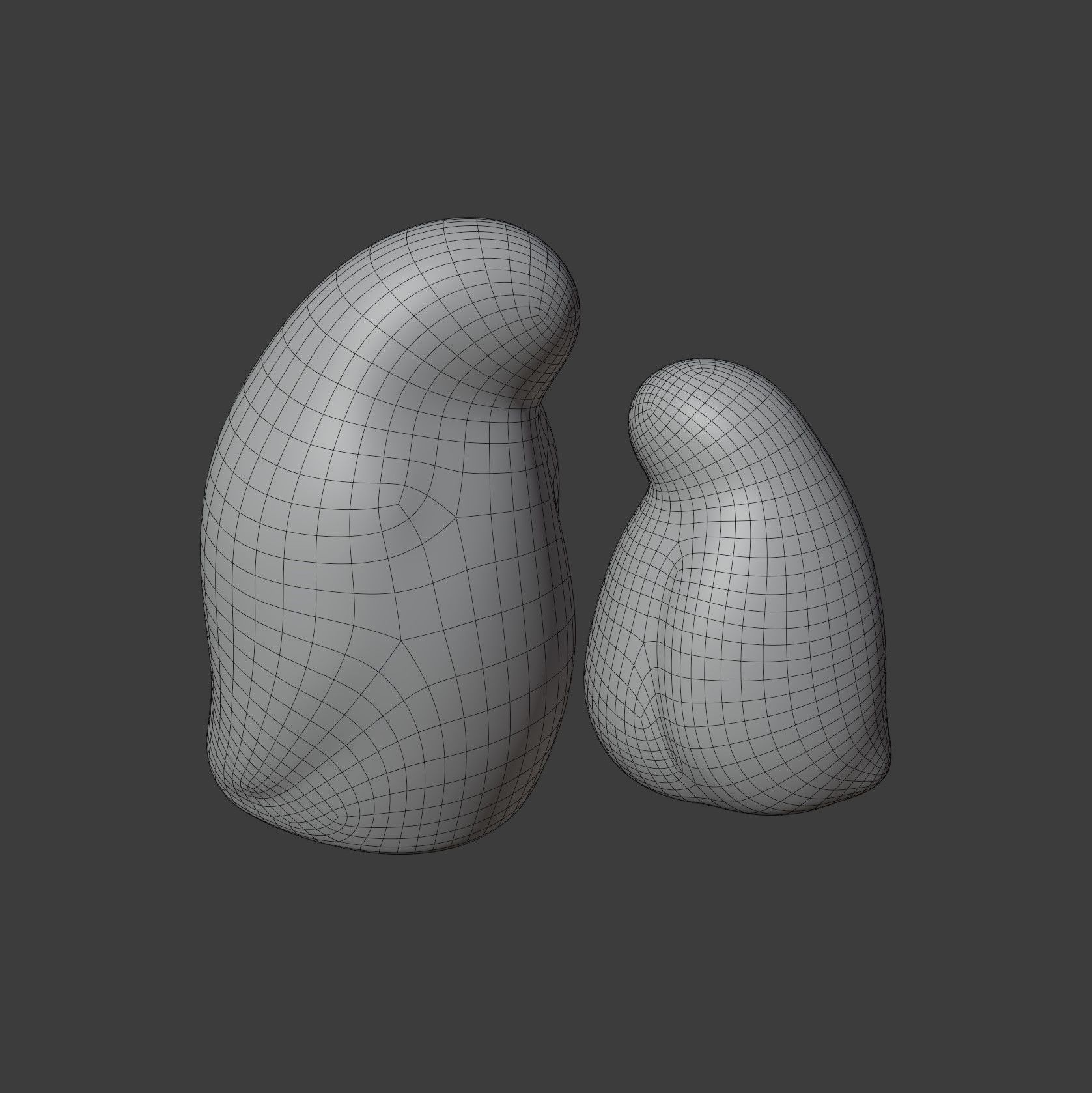 Resting Bird Figures 3D model_12