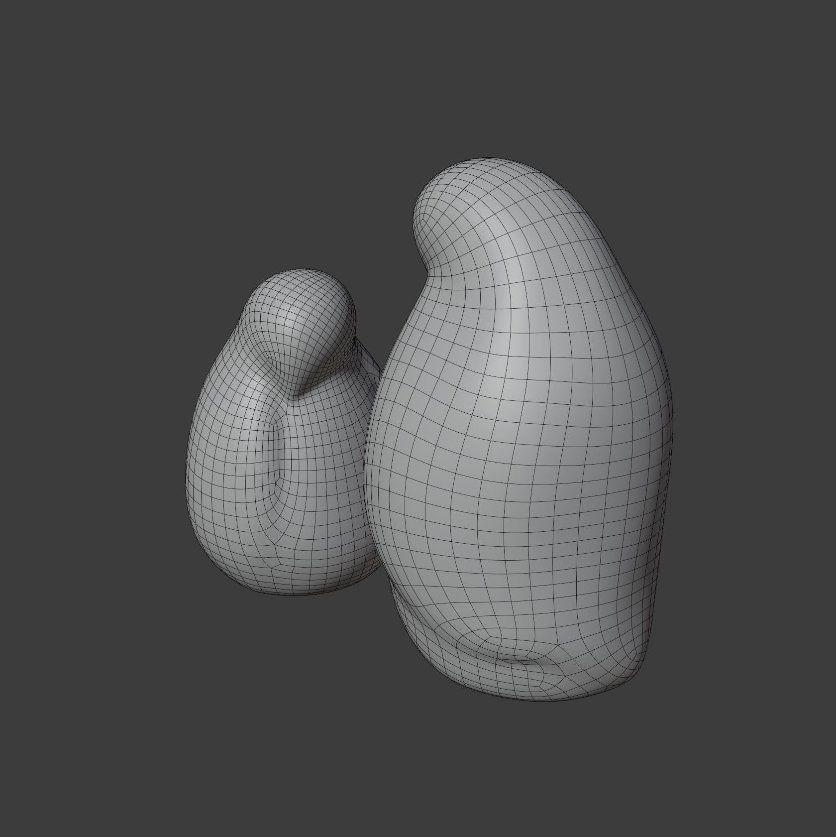 Resting Bird Figures 3D model_15