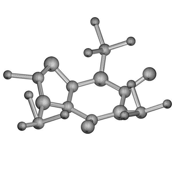 Organic Chemistry - Caffeine 3D print model_2
