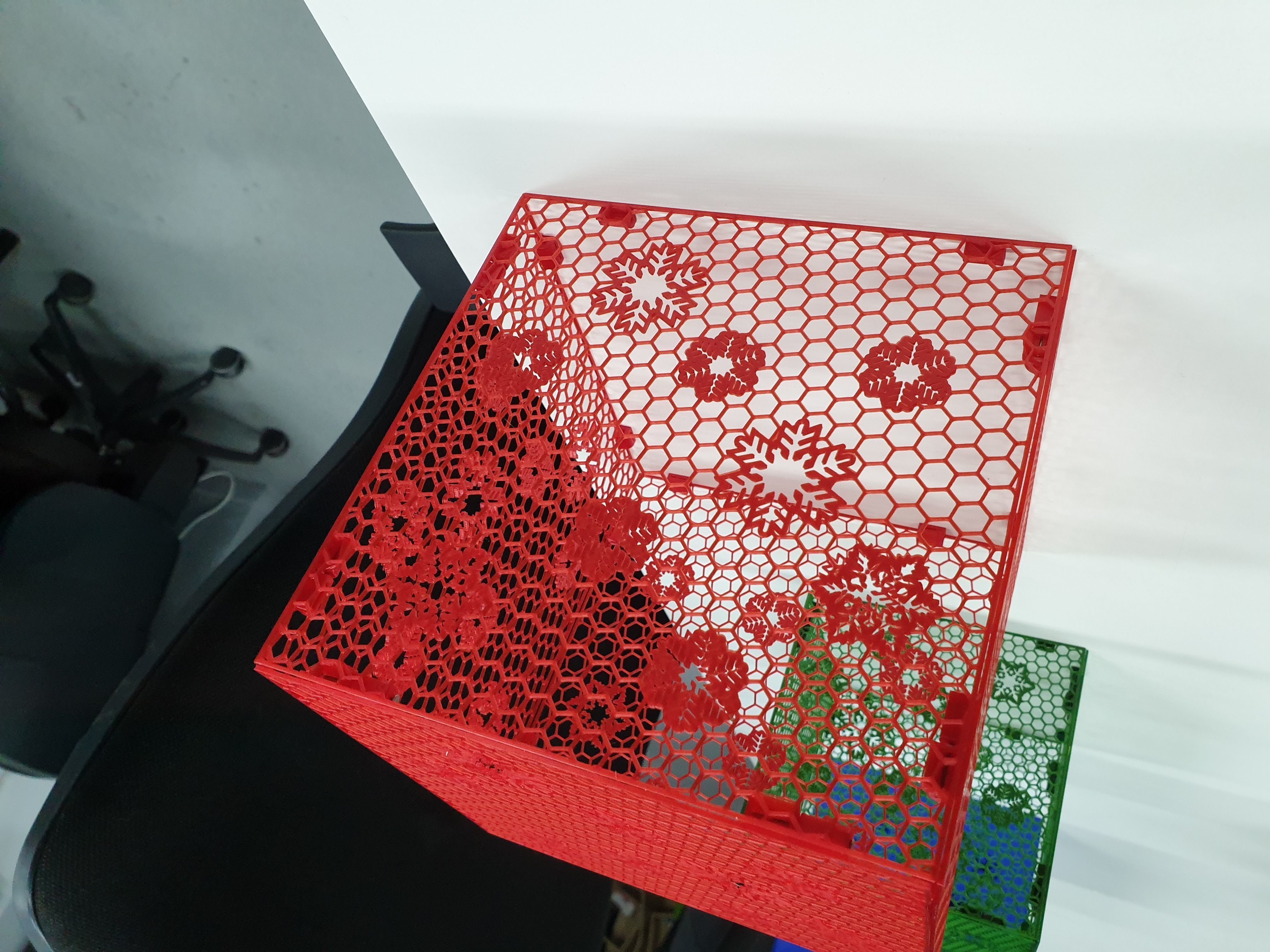 Snowflake Box 3D print model_3