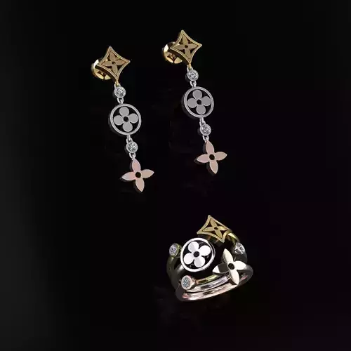 Ring and Earrings 141