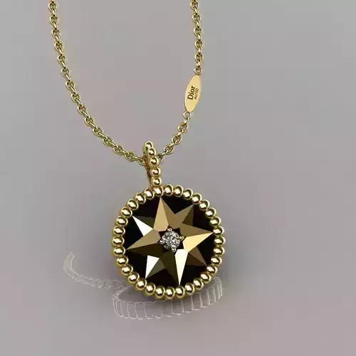 Dior Pendant  3D print model