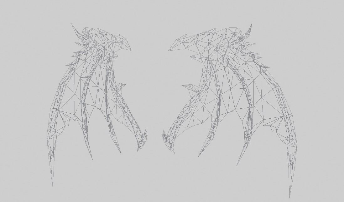Dragon Wing 3D model_5