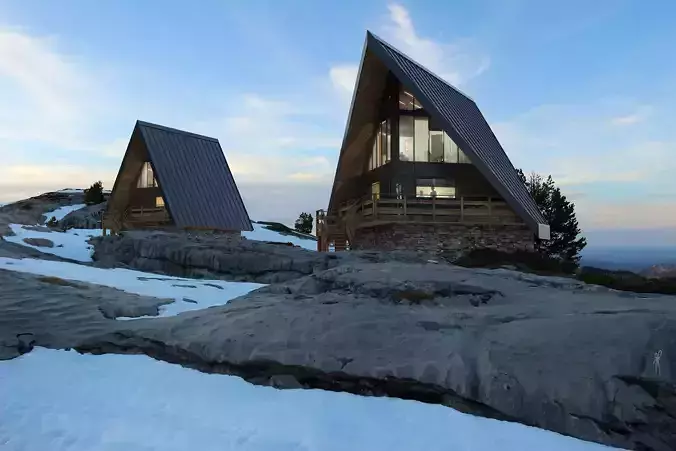 CHALETS 3D model