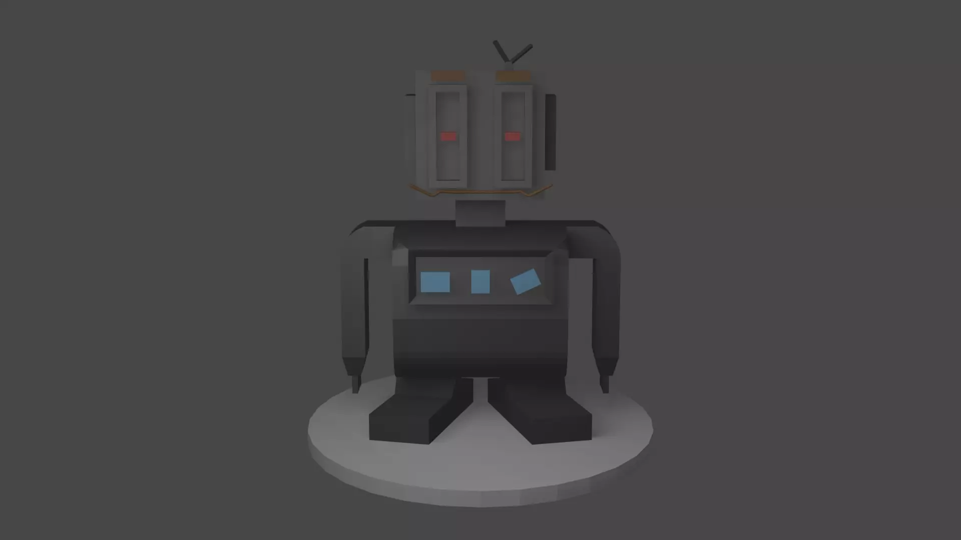 Robot Free 3D model_0