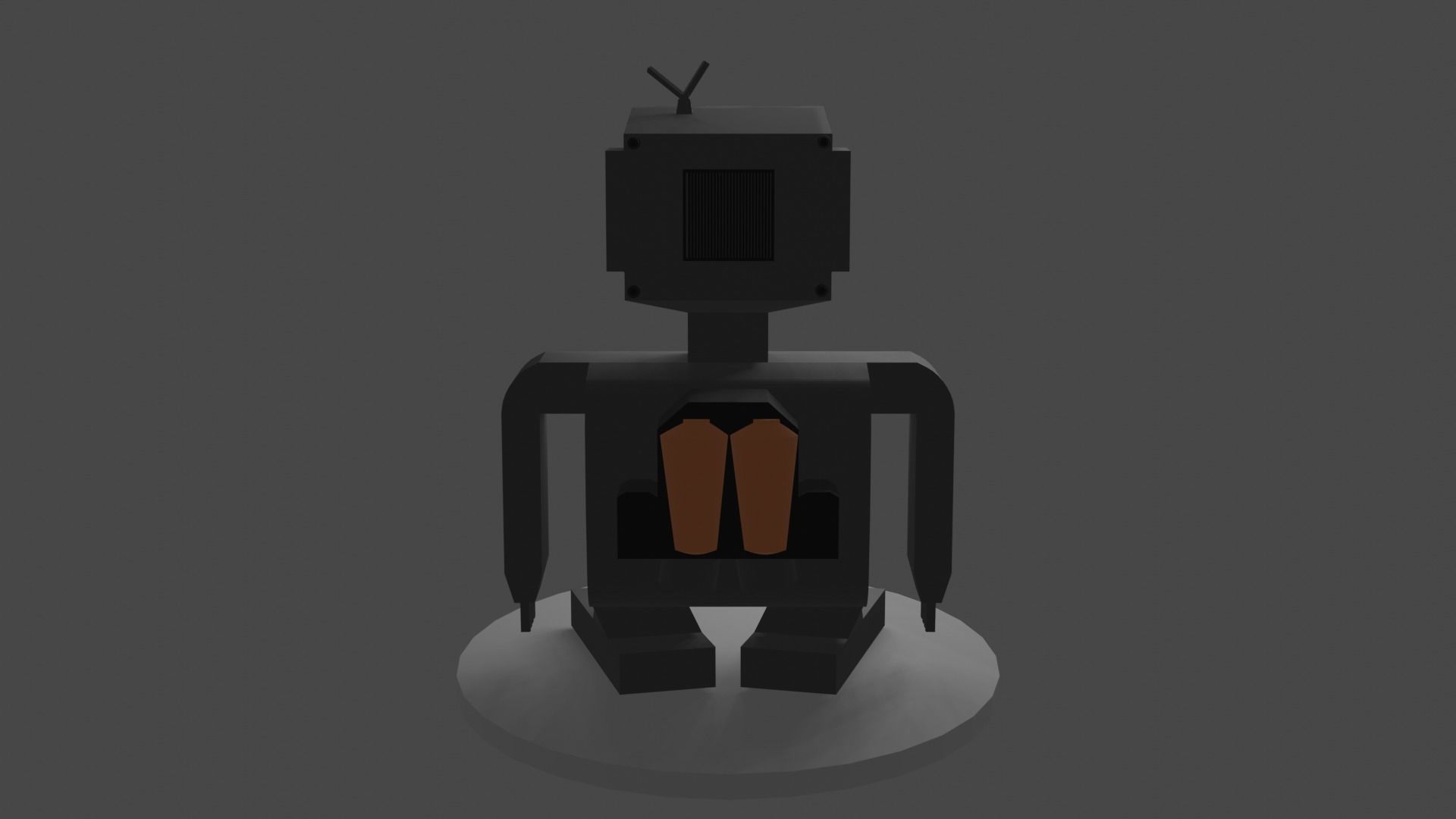 Robot Free 3D model_1