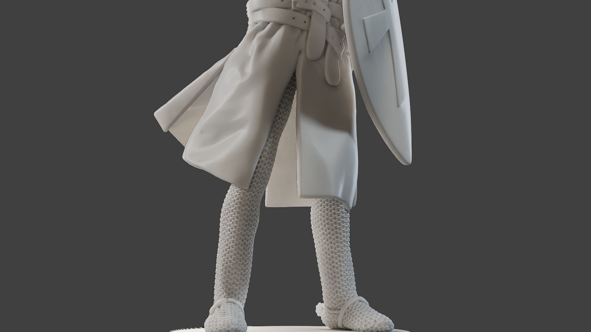 Knight Templar Victory T1 3D print model_13