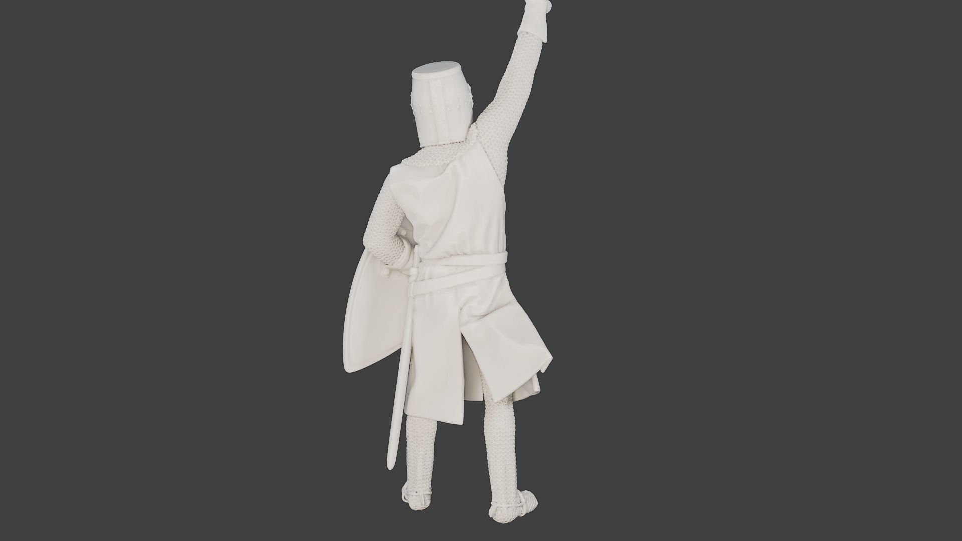 Knight Templar Victory T1 3D print model_25
