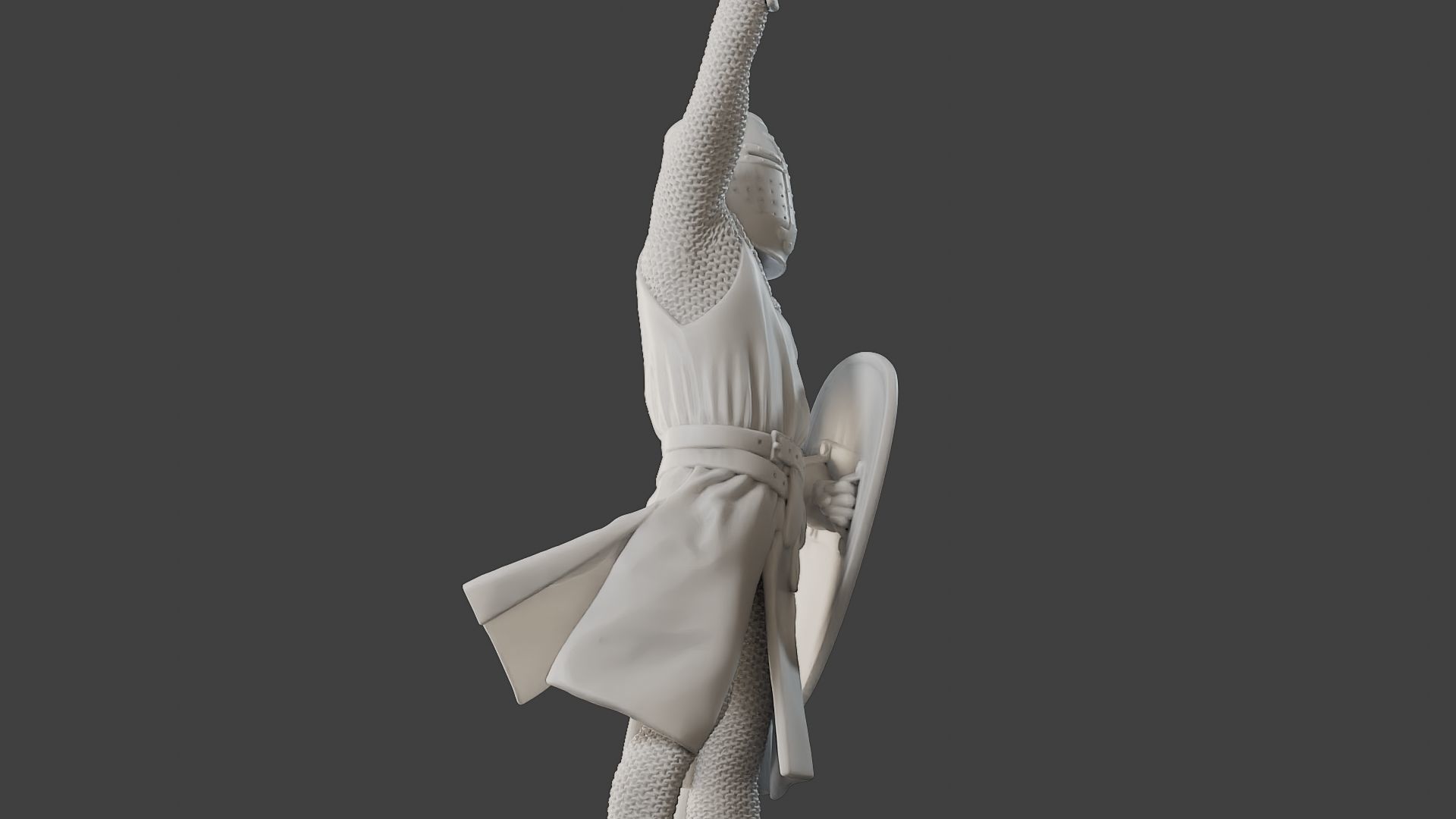 Knight Templar Victory T1 3D print model_29