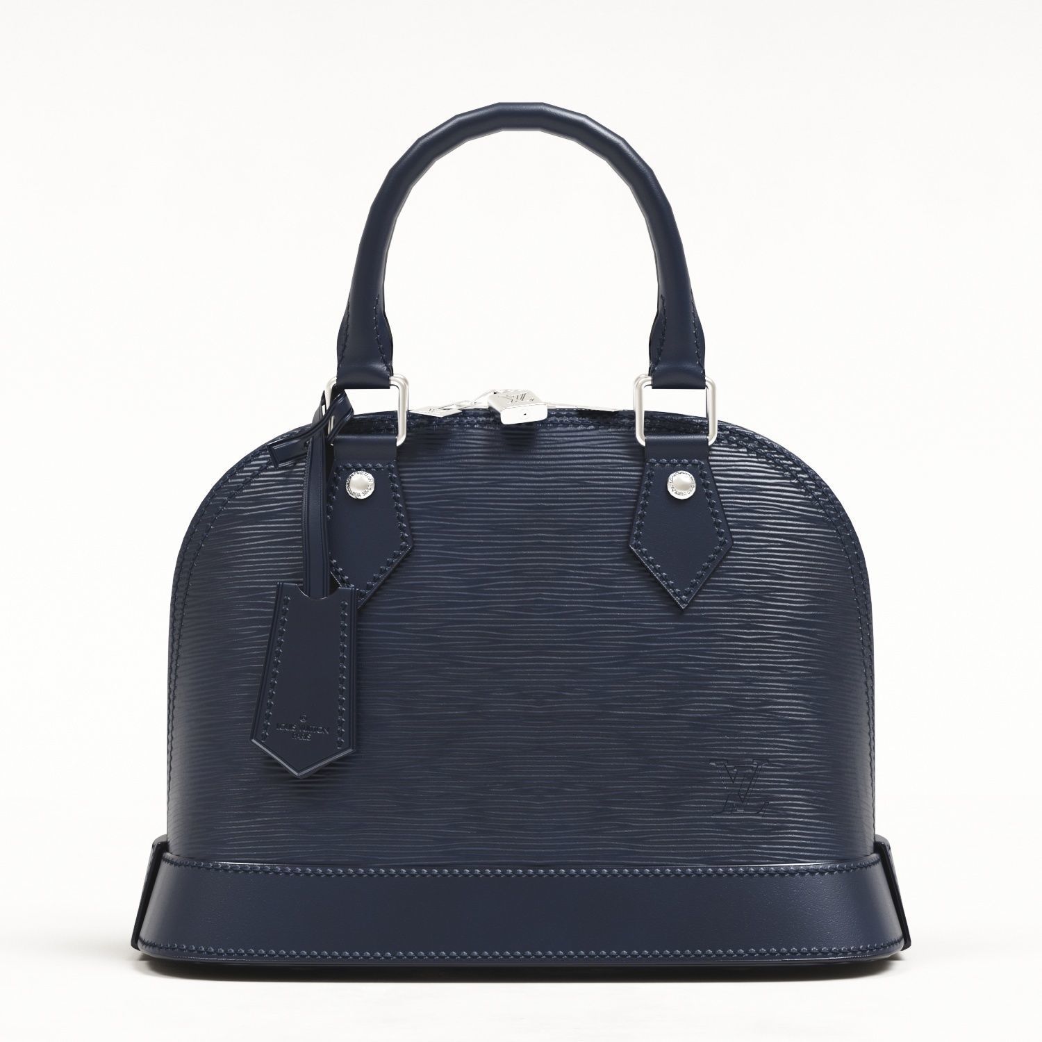 Louis Vuitton Alma BB Top Handle Bag in Epi Leather Neutrals Low-poly 3D model_3