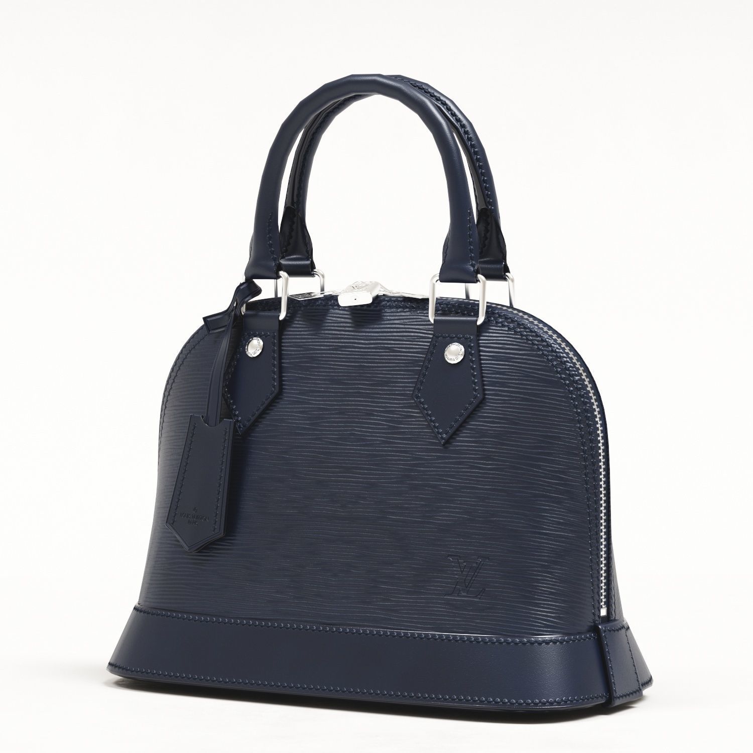 Louis Vuitton Alma BB Top Handle Bag in Epi Leather Neutrals Low-poly 3D model_4