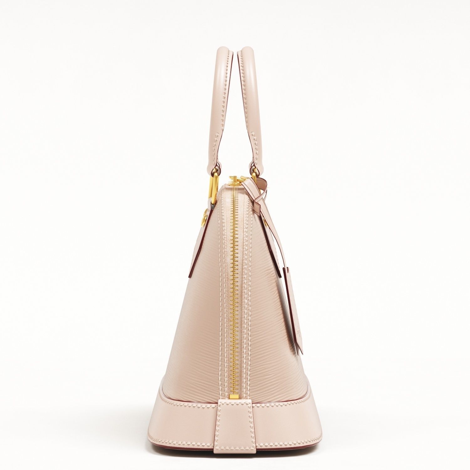 Louis Vuitton Alma BB Top Handle Bag in Epi Leather Neutrals Low-poly 3D model_11