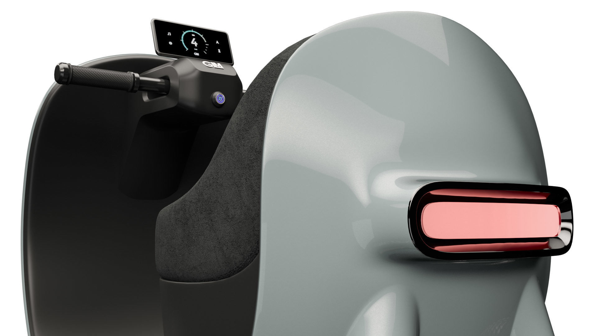 Electric mobility scooter GLM 3D model_4