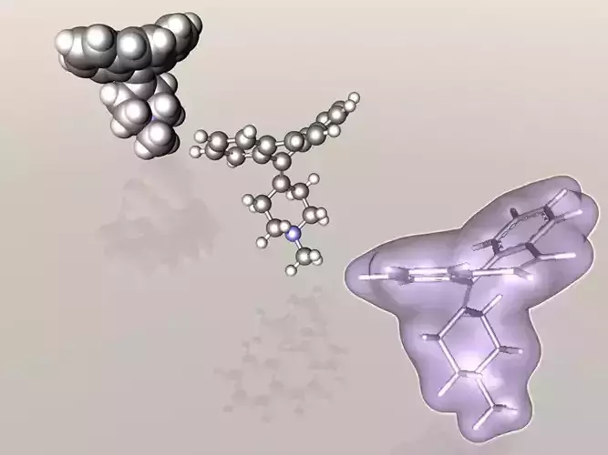 Cyproheptadine molecule