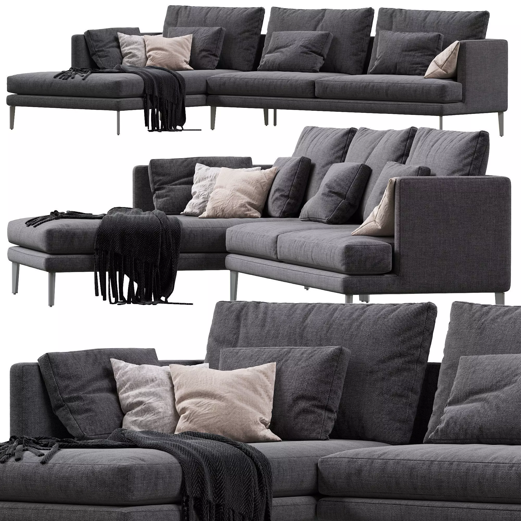 Paraiso Bonaldo Sofa 3D model