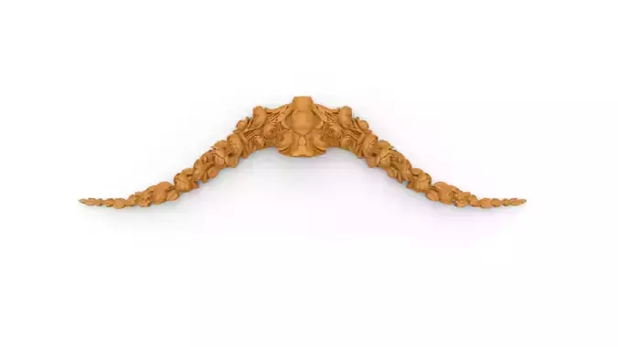Classic decor ornament v-3D model 69