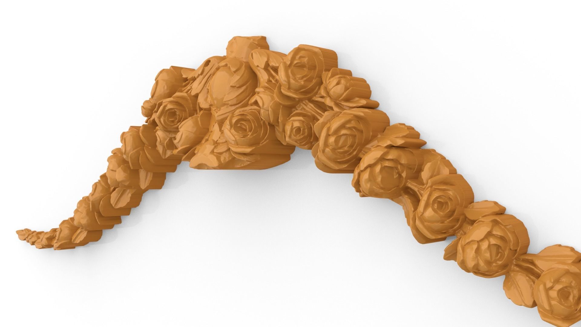 Classic decor ornament v-3D model 69 3D model_3