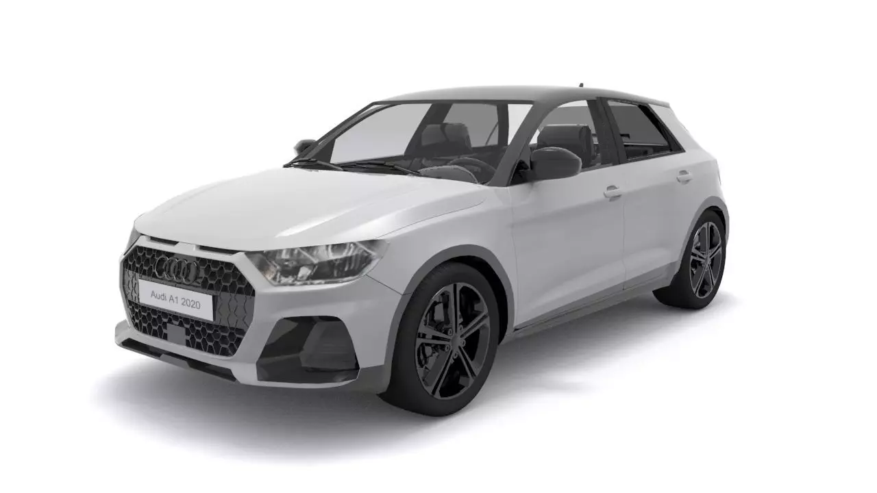 Audi A1 Citycarver 2020 3D model_0