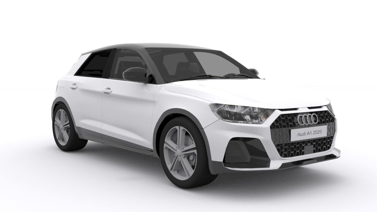 Audi A1 Citycarver 2020 3D model_5