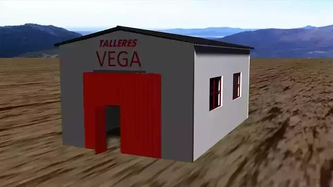 MECHANICAL WORKSHOP 3D model