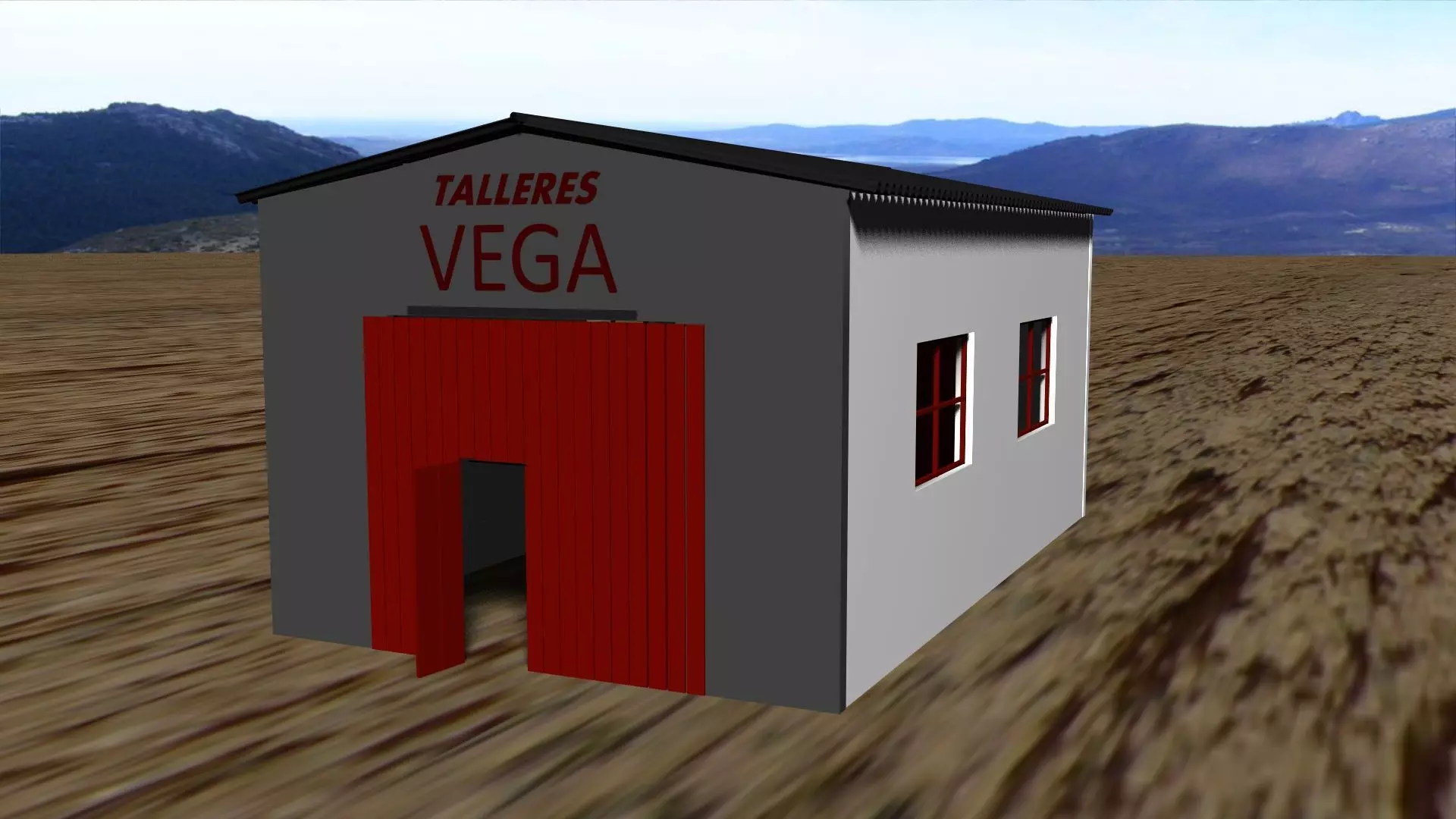 MECHANICAL WORKSHOP 3D model_0