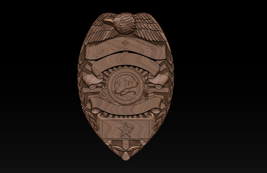 Tucson Arizona Badge - 3D Badges Collection 3D print model_5