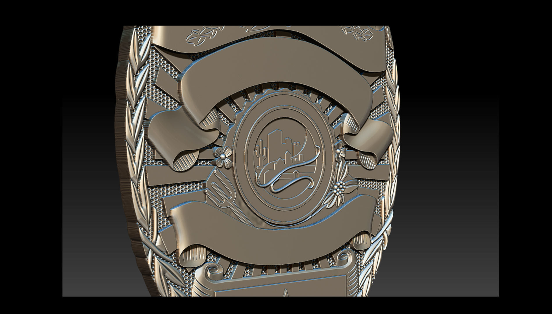 Tucson Arizona Badge - 3D Badges Collection 3D print model_16