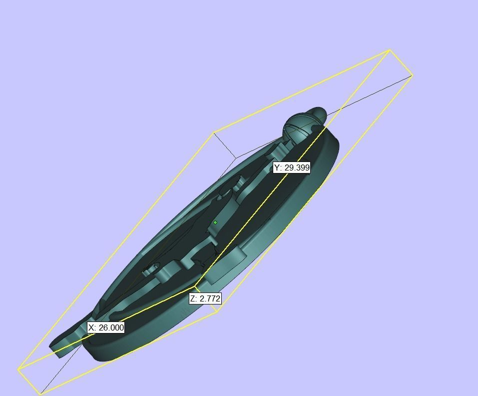 Jordan pendant trinket basketball jump slamdunk 3D print model_5