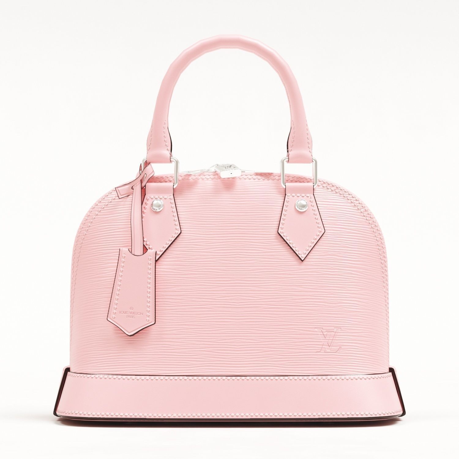 Louis Vuitton Alma BB Top Handle Bag in Epi Leather Warm Low-poly 3D model_9