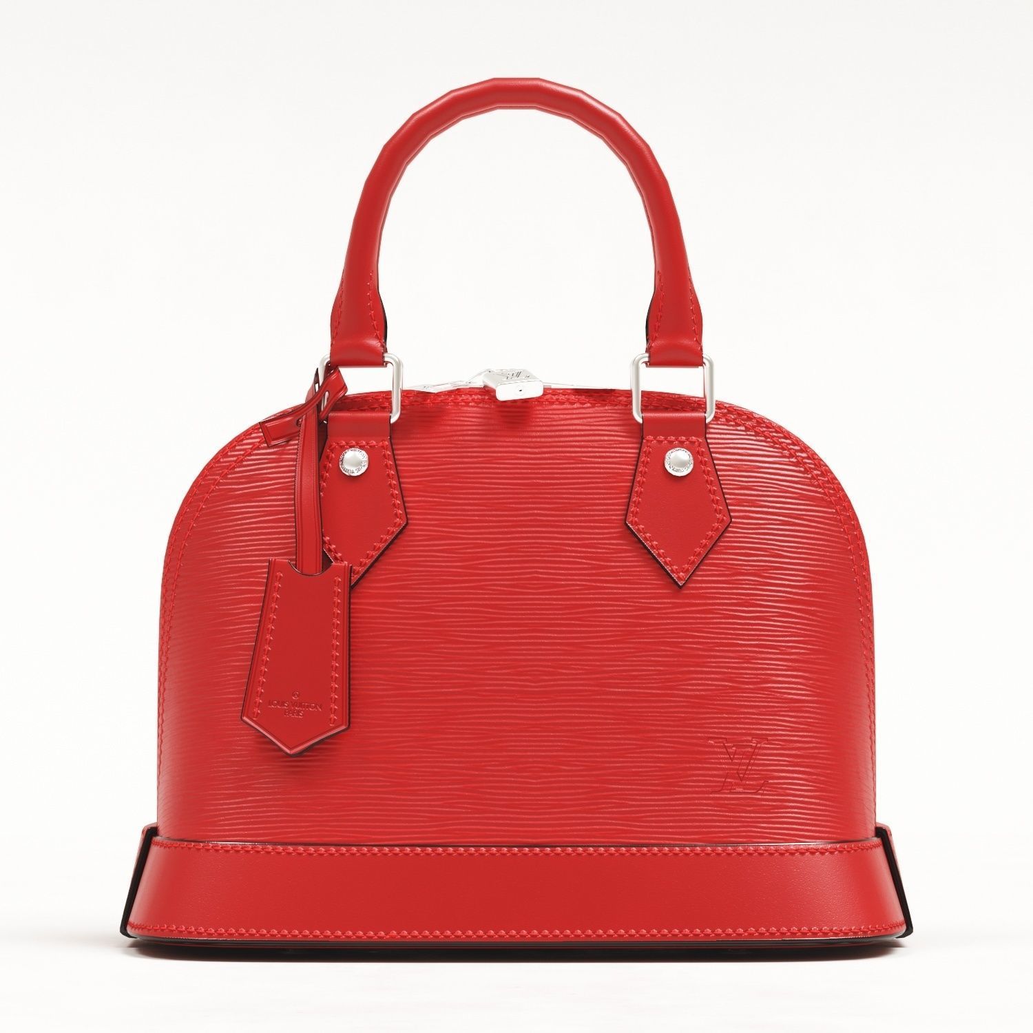 Louis Vuitton Alma BB Top Handle Bag in Epi Leather Warm Low-poly 3D model_15