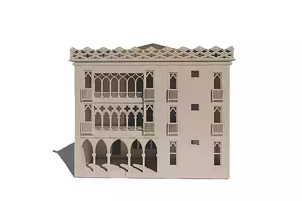 Venice Palace Cadoro 3D model
