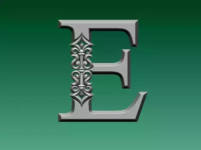 letter E