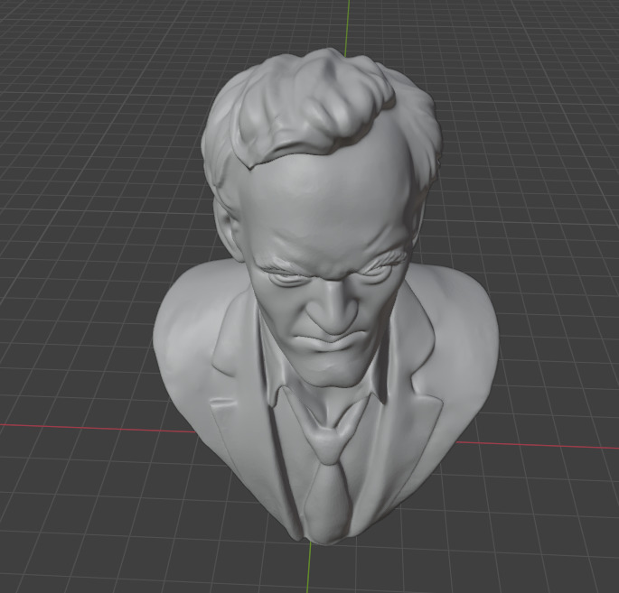 Quentin Tarantino 3D print model_6