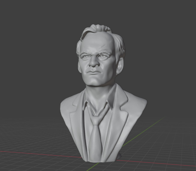 Quentin Tarantino 3D print model_4